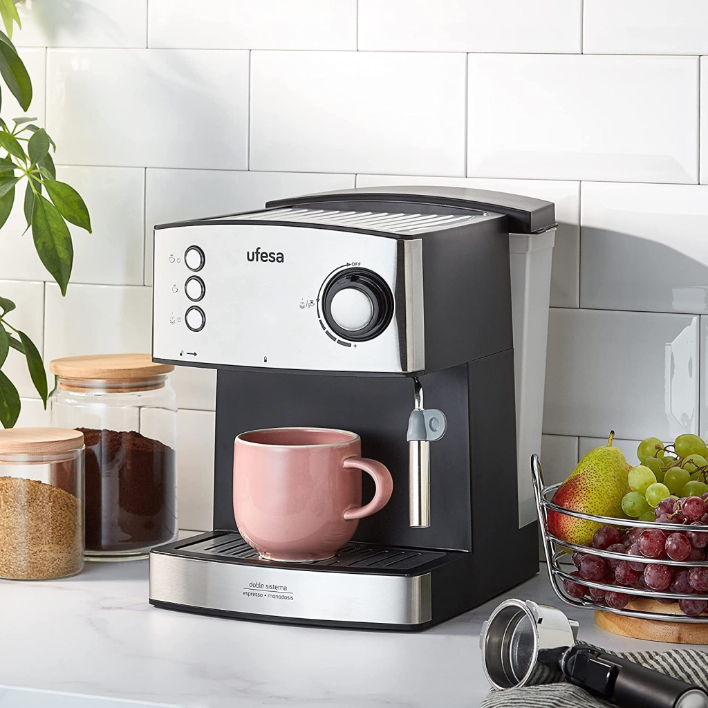 Ріжкова кавоварка еспресо Ufesa CE7240 (71704568) - зображення 5