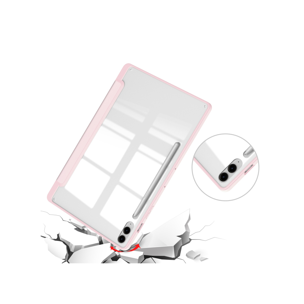 Чохол до планшета BeCover Soft Edge Samsung Galaxy Tab S10 Plus (SM-X820/SM-X826) 12.4" Pink (712256) - зображення 2