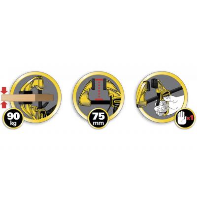 Струбцина Stanley FatMax тригерна, стиснення 150мм, 90кг. (0-83-002) - зображення 3