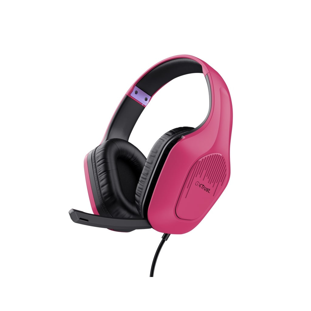 Навушники Trust GXT 415 Zirox 3.5мм Pink (24992) - зображення 1