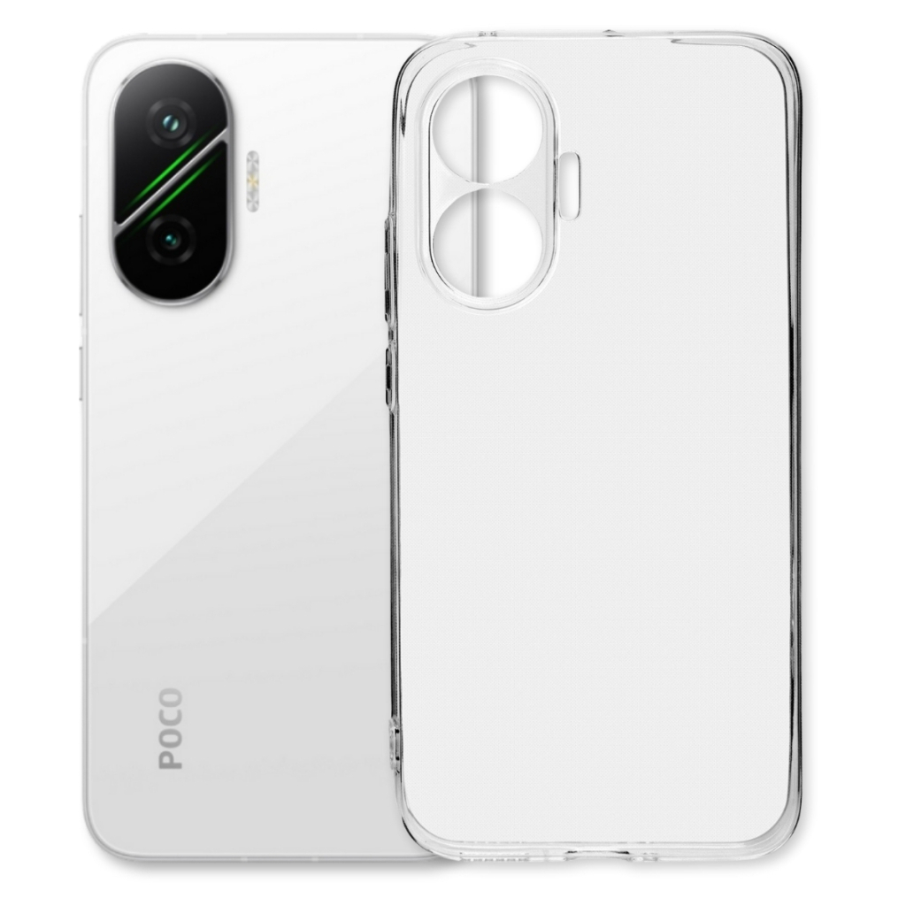 Чохол до мобільного телефона BeCover silicone Poco F7 Transparent (714910) - зображення 3