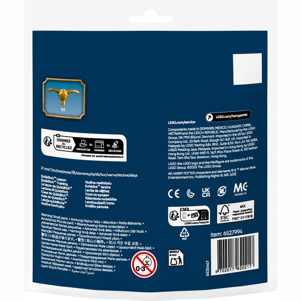 Конструктор LEGO Harry Potter Урок з Квідичу (30706) - зображення 3