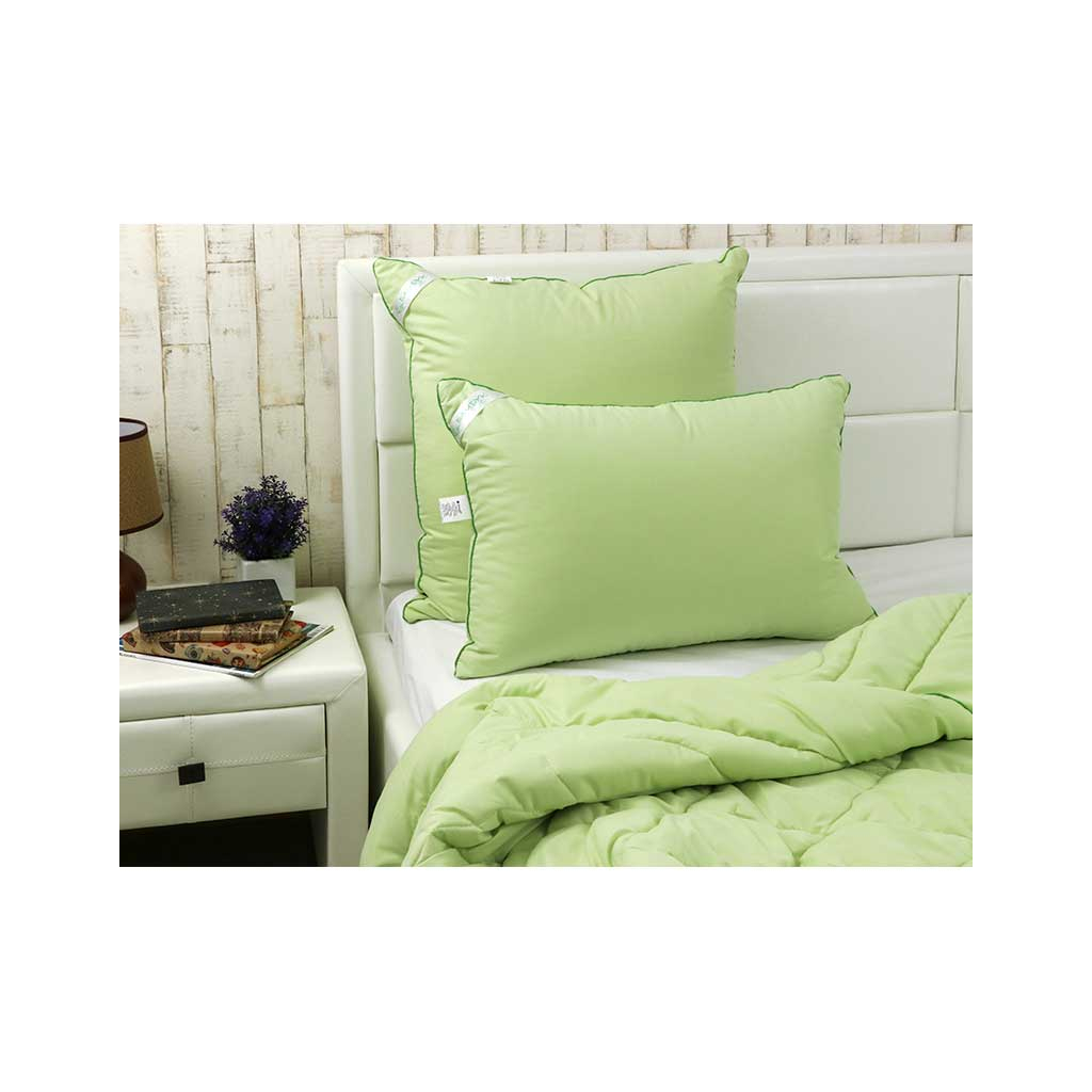 Подушка Руно Бамбукова салатова 50х70 см (310.52БКУ_Салатовий) - зображення 5