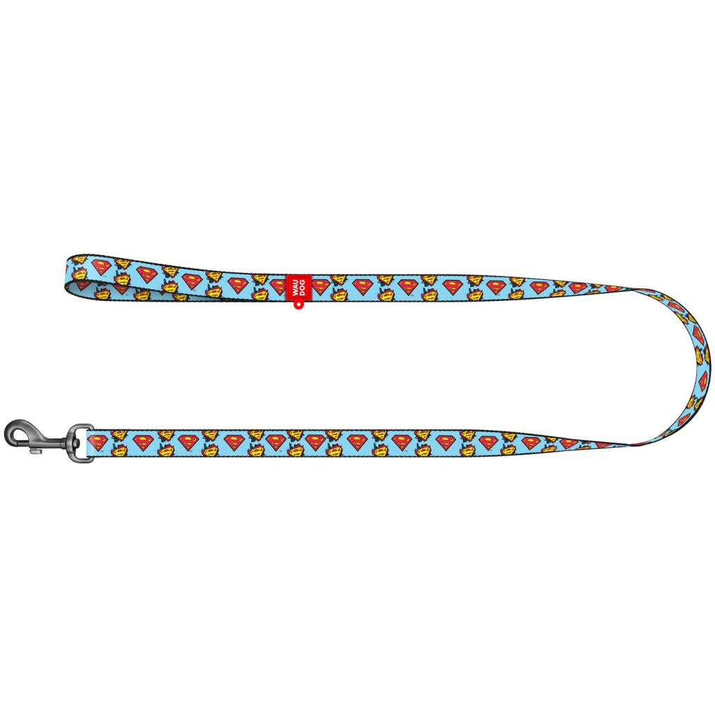 Повідець для собак WAUDOG Nylon "Супермен" XS Ш 10 мм (0110-2005) - зображення 2