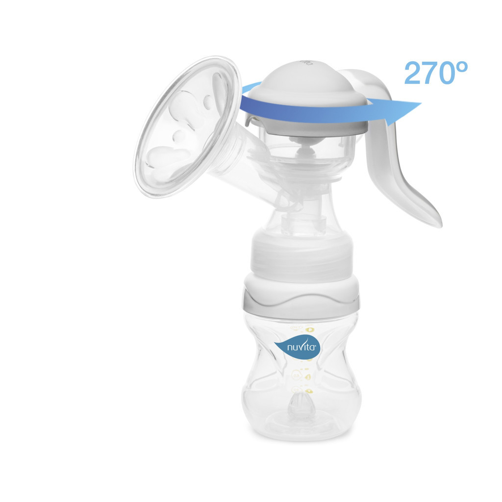 Молоковідсмоктувач Nuvita механічний з регульованою ручкою (NV1215M) - изображение 2