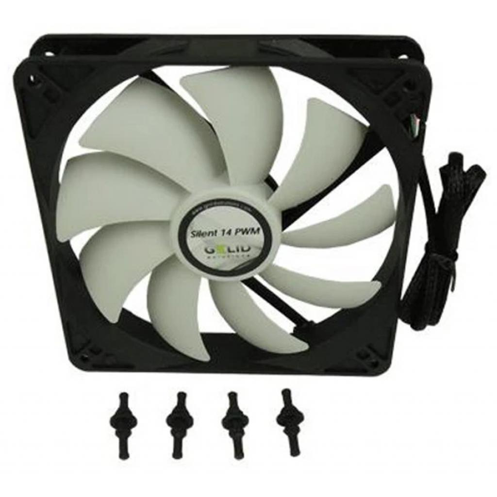 Кулер до корпусу Gelid Solutions Silent 14 PWM 140 mm (FN-PX14-12) - зображення 2