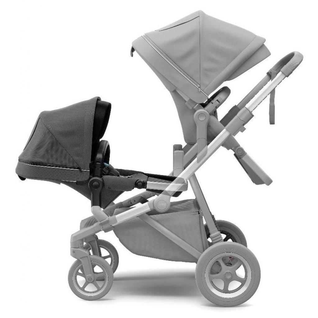 Прогулянковий блок Thule Sleek Sibling Seat Charcoal Grey (TH11000202) - зображення 3
