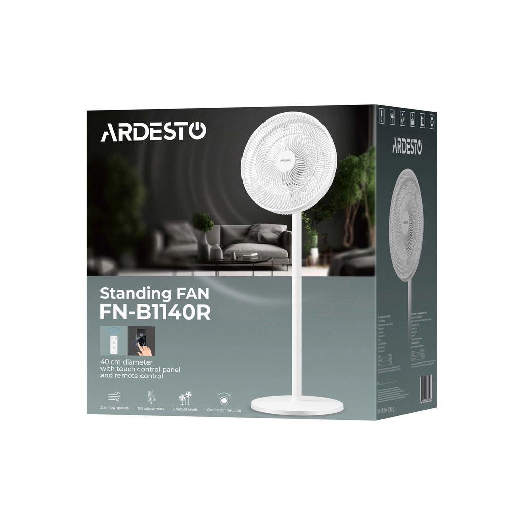 Вентилятор Ardesto FN-B1140R - изображение 9