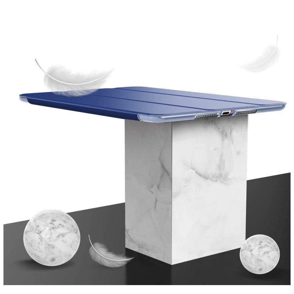 Чохол до планшета BeCover Tri Fold Hard Apple iPad 10.2 2019/2020/2021 Deep Blue (706865) (706865) - зображення 6