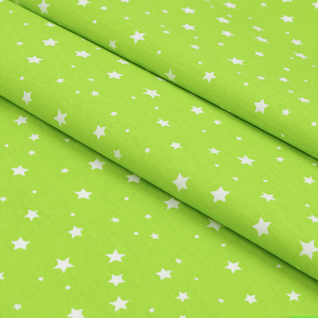 Постільна білизна Home Line Зірки різні лайм бязь полуторний (161516) - зображення 2