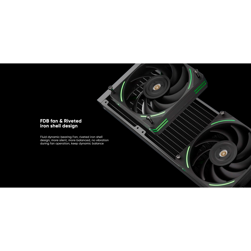 Система рідинного охолодження 1stPlayer CC-360-BK - зображення 9