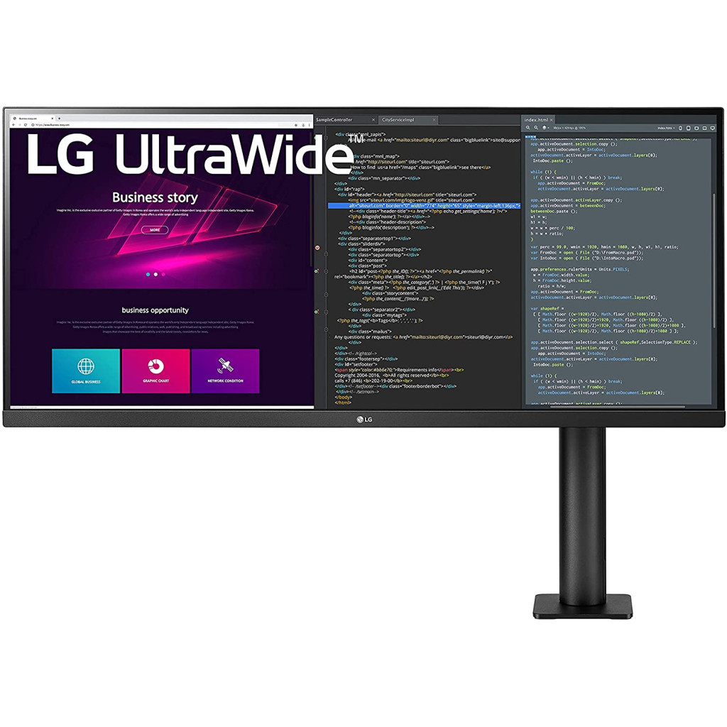 Монітор LG 34WN780-B - зображення 3