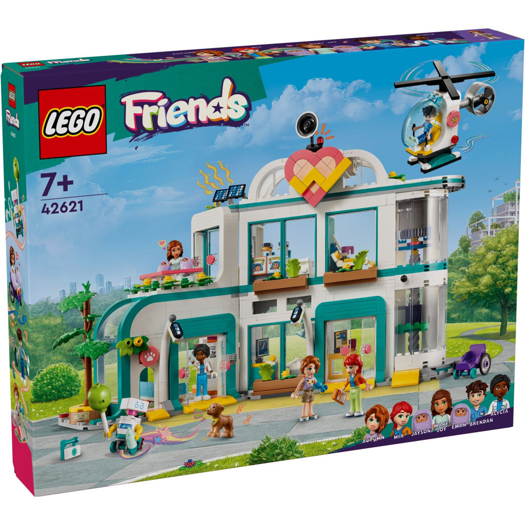 Конструктор LEGO Friends Лікарня в Хартлейк-Сіті 1045 деталей (42621) - зображення 1