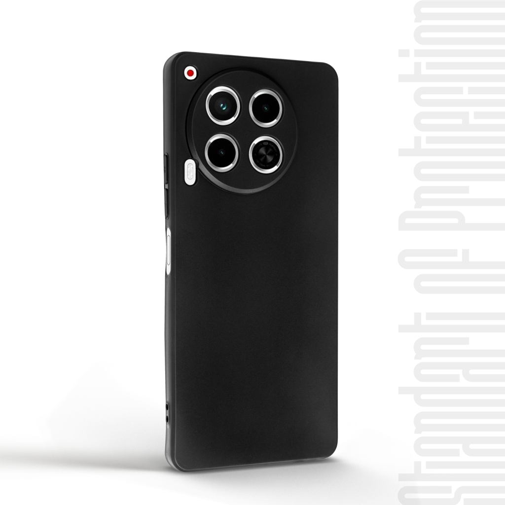 Чохол до мобільного телефона Armorstandart Matte Slim Fit Tecno Camon 30 (CL6) Camera cover Black (ARM77159) - зображення 2