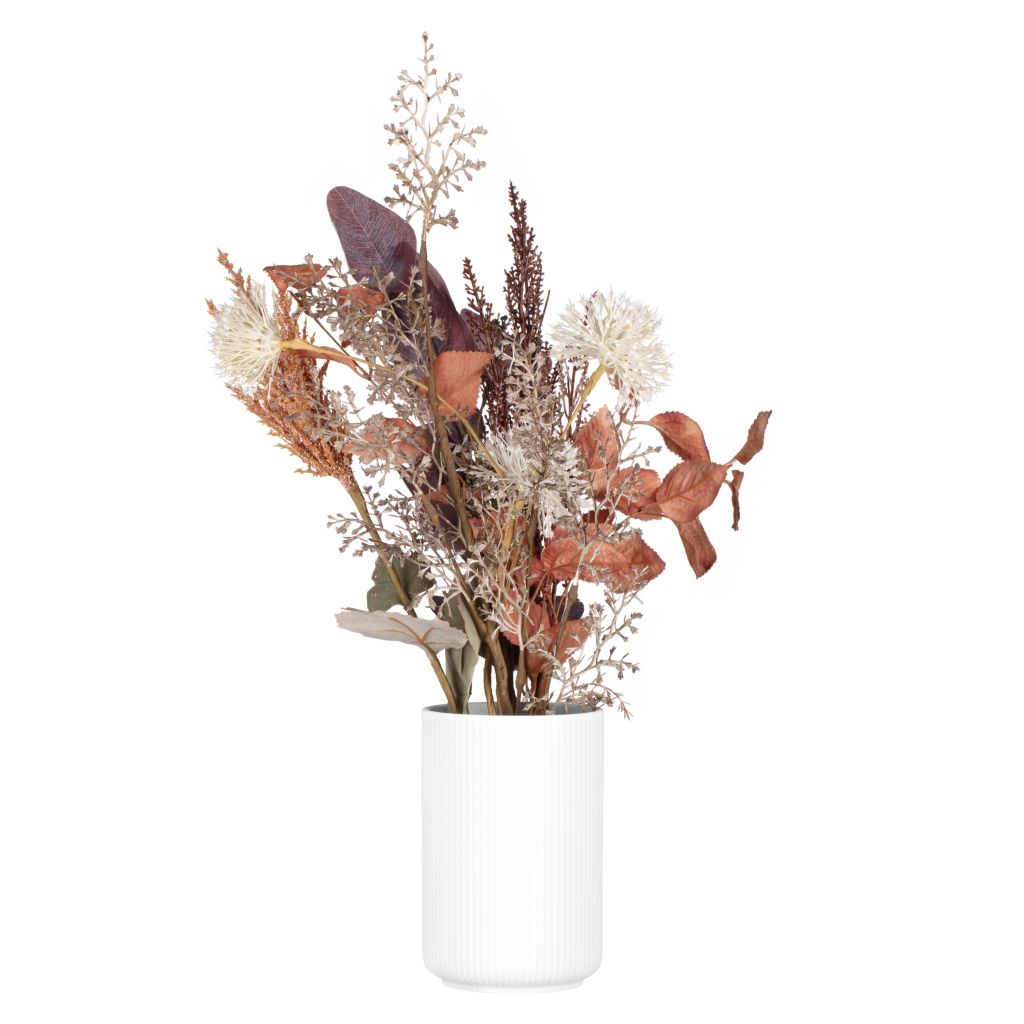 Ваза Ardesto Cremona, 10х15.1см, порцеляна, білий (AR3811W) - зображення 2