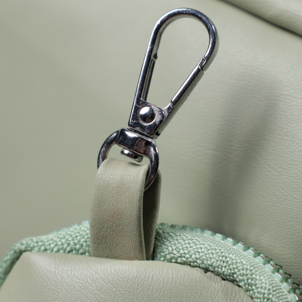 Сумка Vintage Жіноча крос-боді з монетницею з екошкіри Фісташкова (22797) - зображення 12