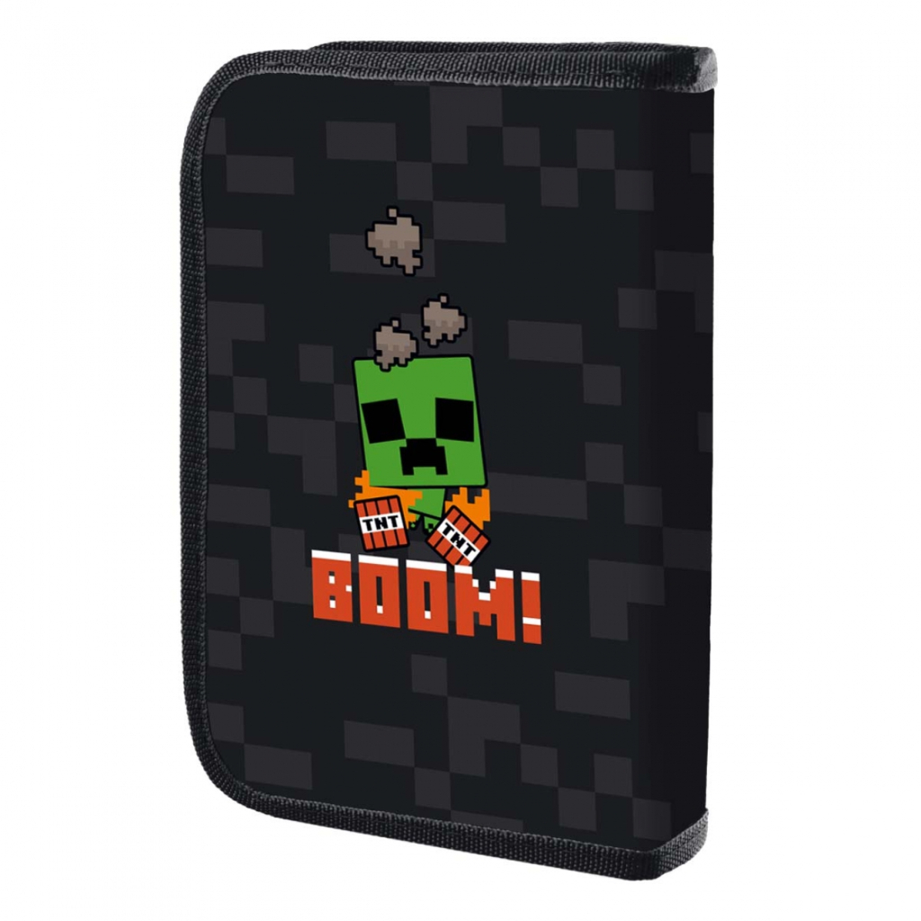 Пенал Yes HP-04 одинарний з двома клапанами Minecraft (533428) - зображення 2