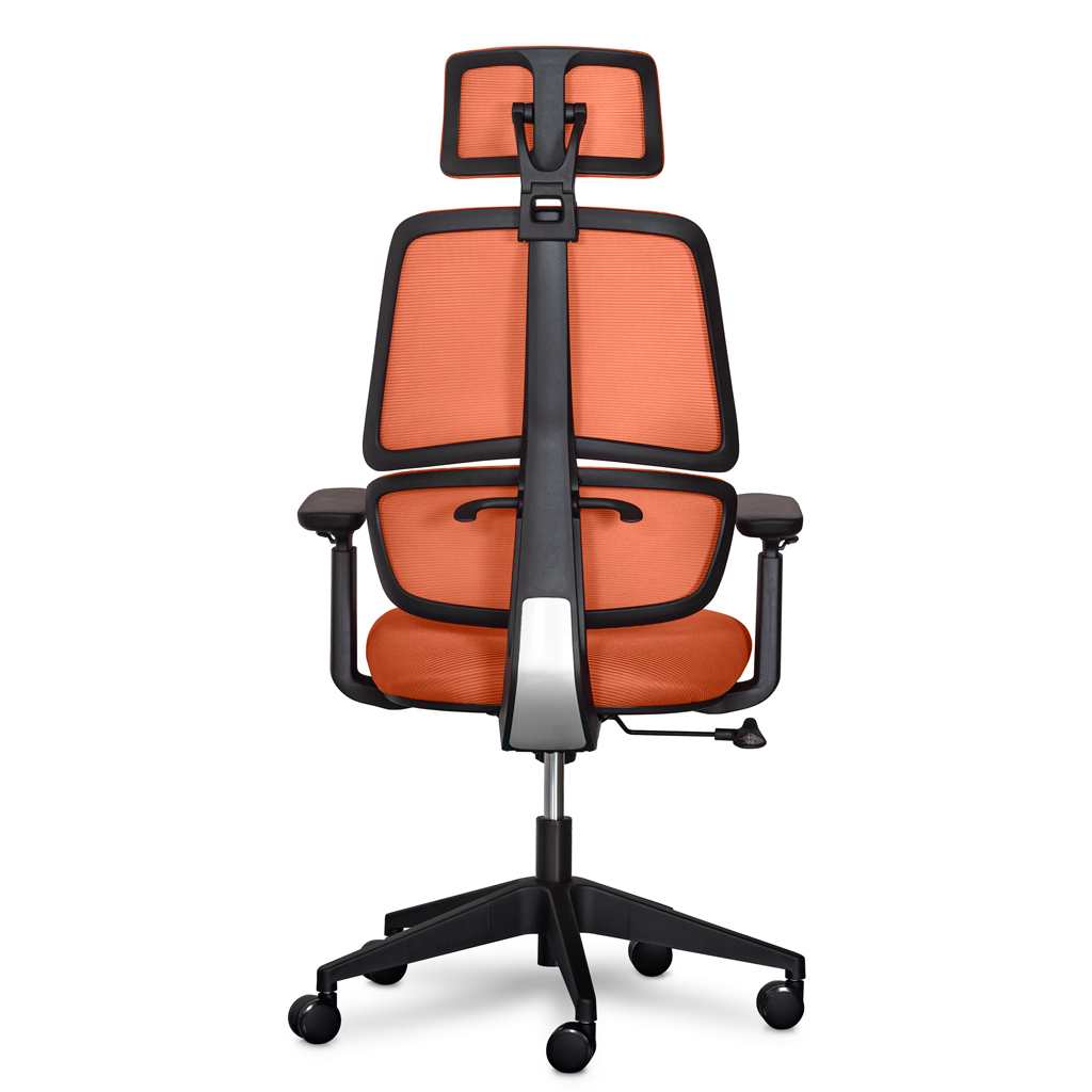 Офісне крісло Mealux Leo Air Orange (Y-543 KBY) - зображення 7