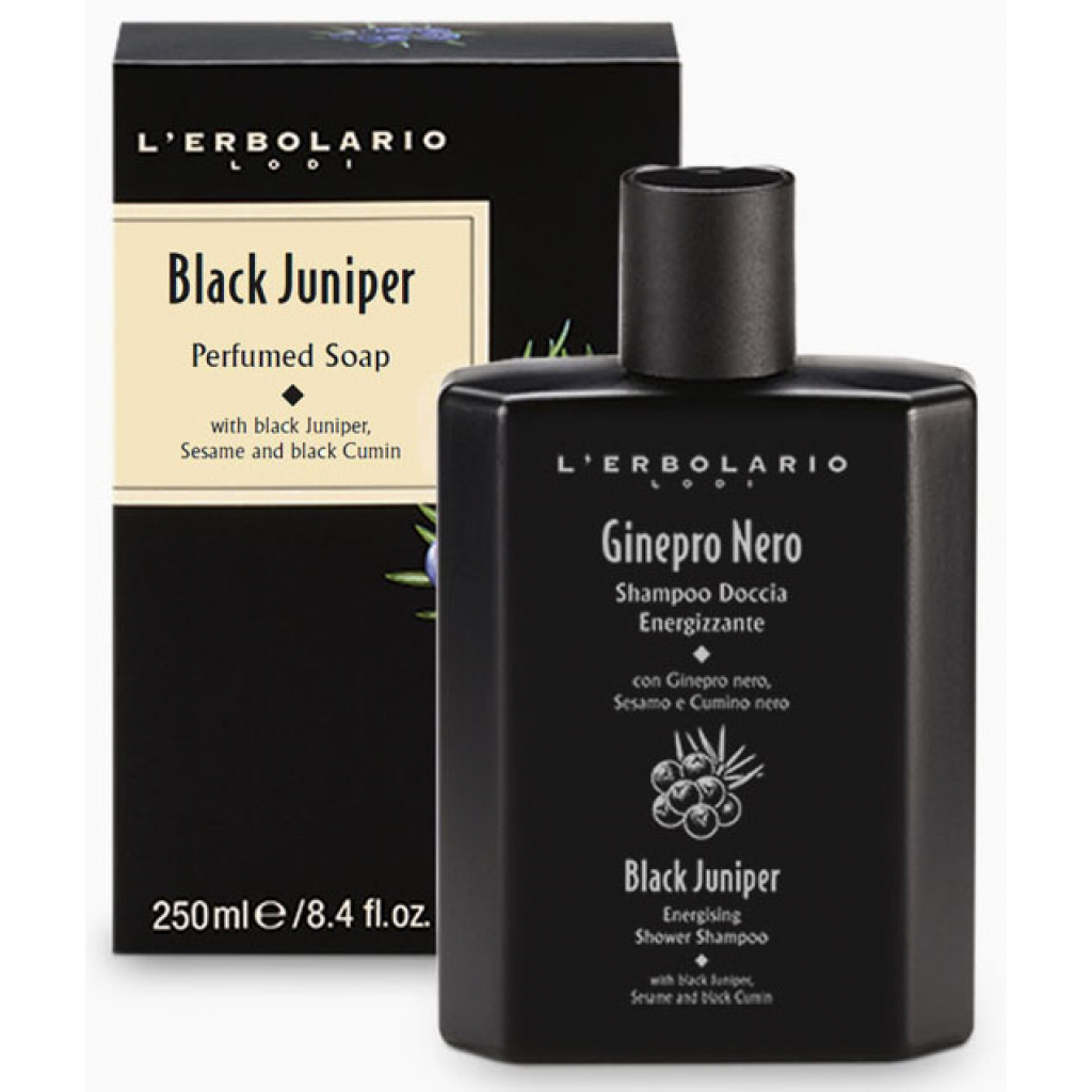 Шампунь L'Erbolario Чорний Ялівець 250 мл (2214010007852) - зображення 1