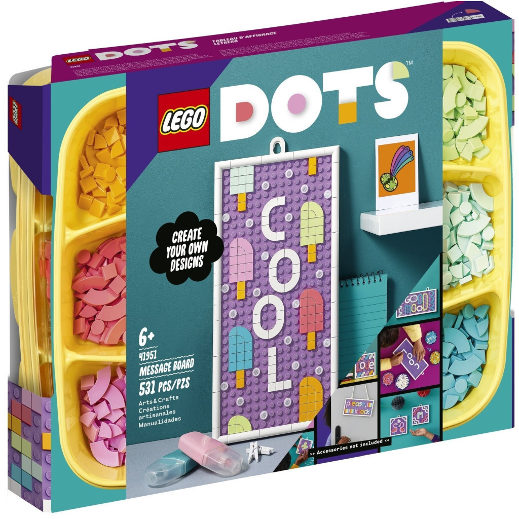Конструктор LEGO DOTS Дошка для написів 531 деталь (41951) - зображення 1