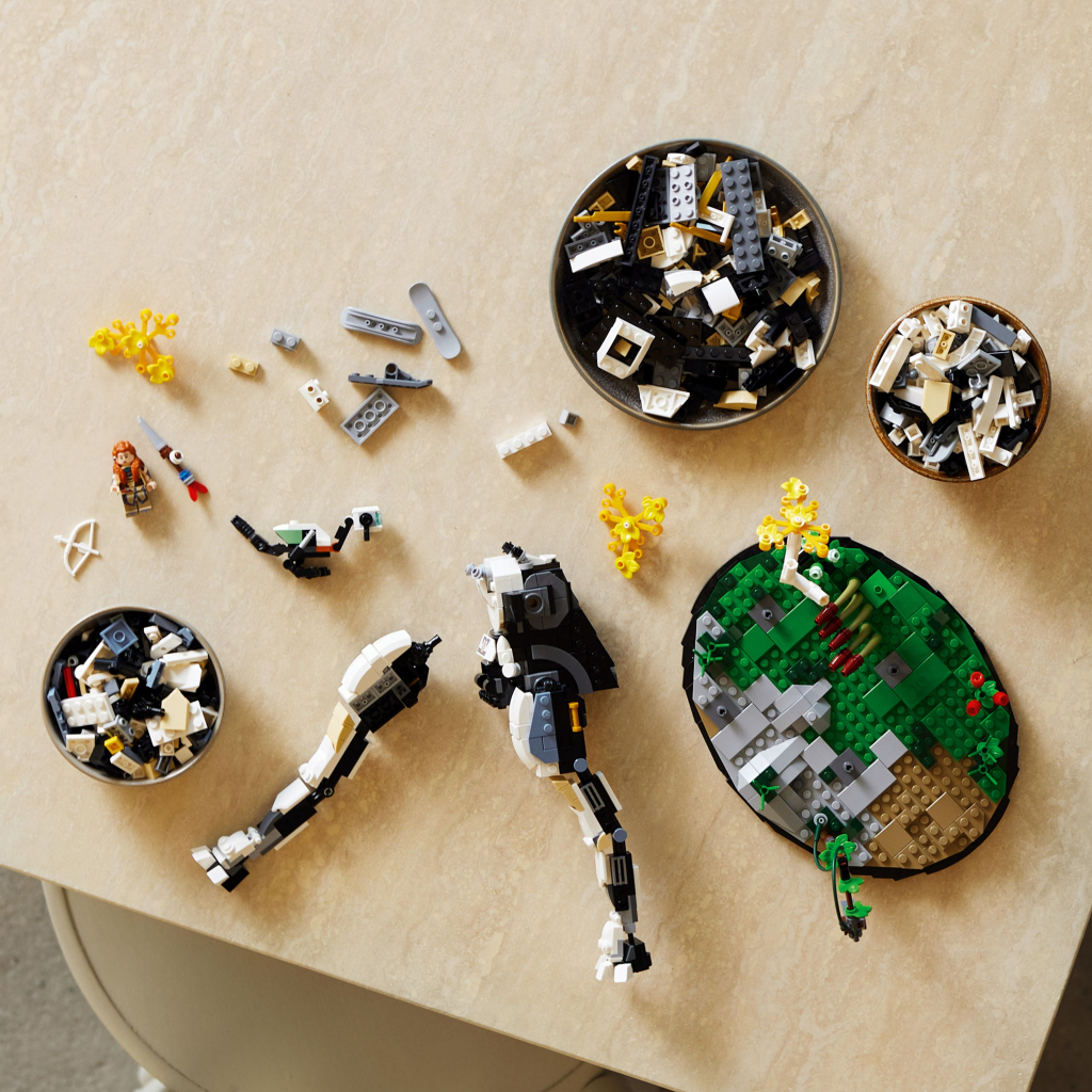 Конструктор LEGO Horizon Заборонений Захід: Довгою 1222 деталей (76989) - зображення 5