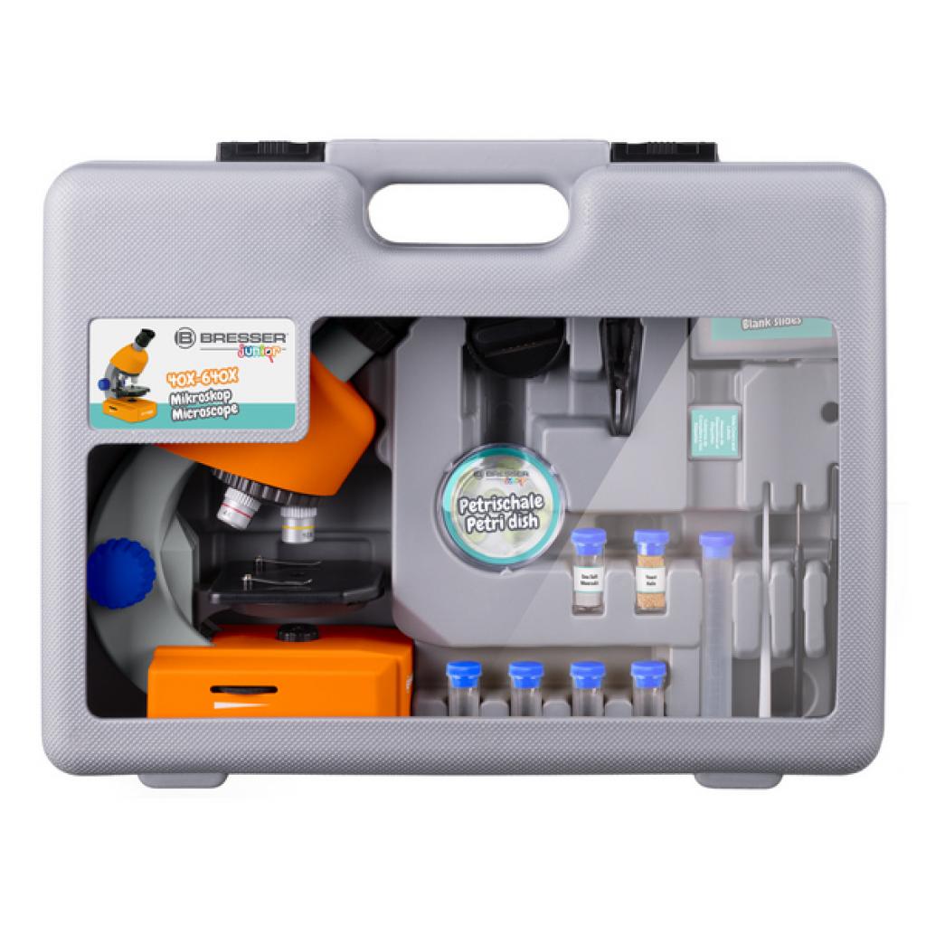 Мікроскоп Bresser Junior 40x-640x Orange + кейс (926813) - зображення 3