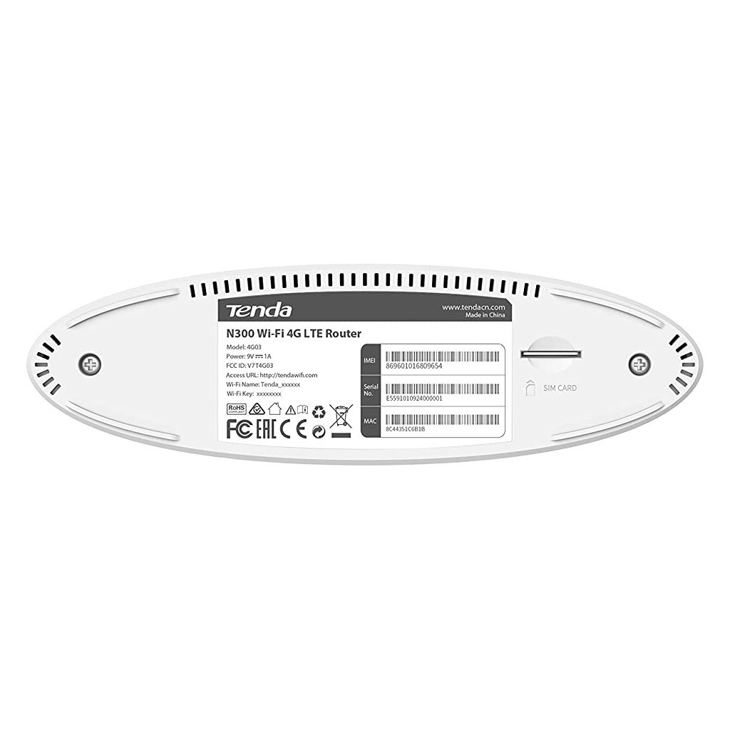 Маршрутизатор Tenda 4G03 - зображення 3