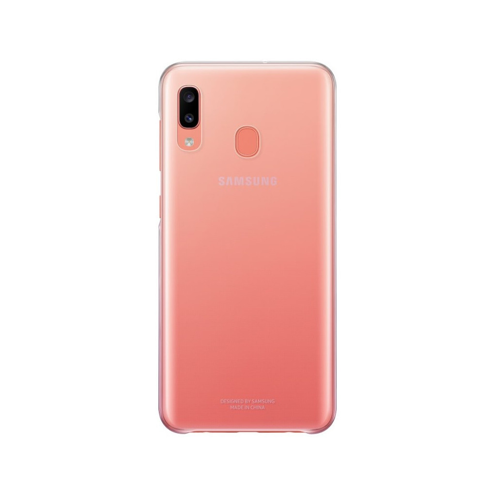 Чохол до мобільного телефона Samsung Galaxy A20 (A205F) Gradation Cover Pink (EF-AA205CPEGRU) - зображення 2