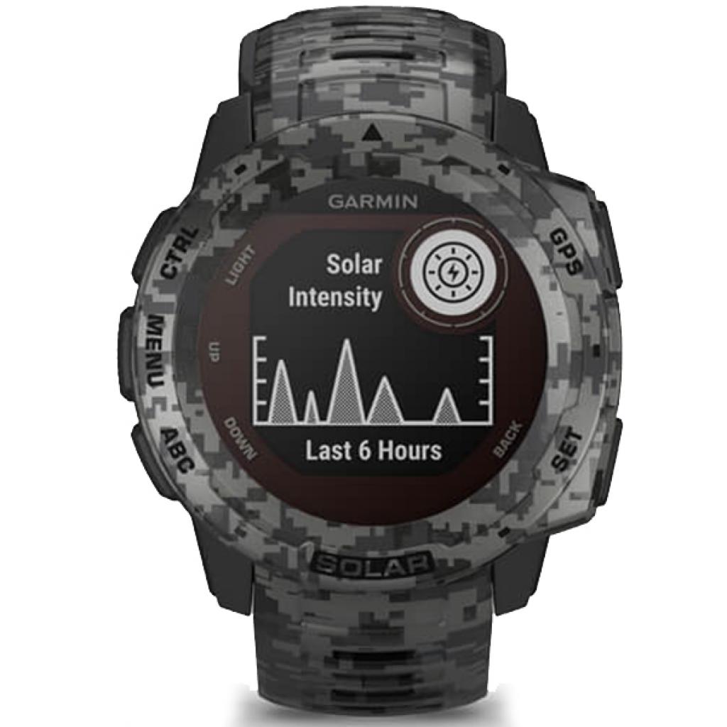 Смарт-годинник Garmin Instinct Solar, Camo Edition, Graphite Camo (010-02293-05) - зображення 2