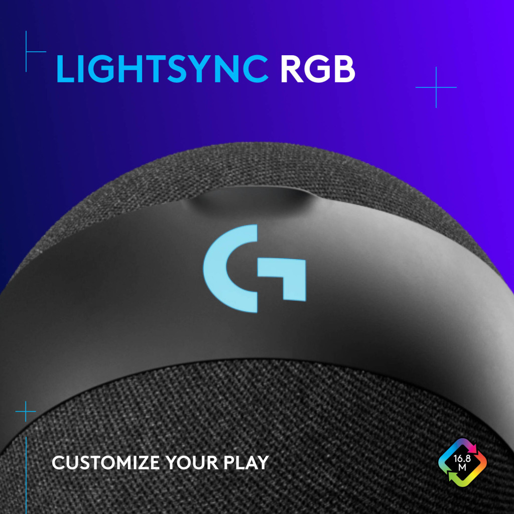 Мікрофон Logitech G Yeti Orb RGB Gaming Mic with Lightsync Black (988-000551) - зображення 9