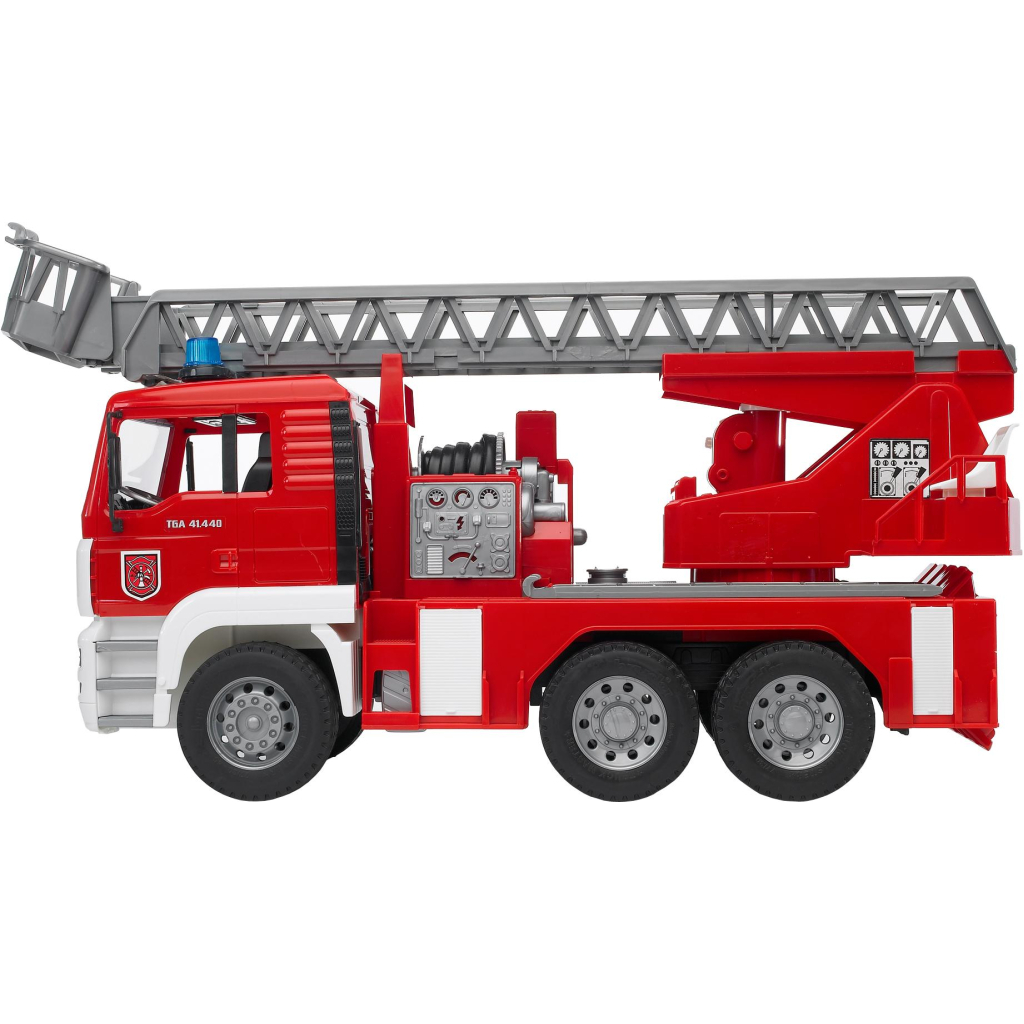 Спецтехніка Bruder Пожежна вантажівка зі сходами М1:16 (02771) - зображення 2