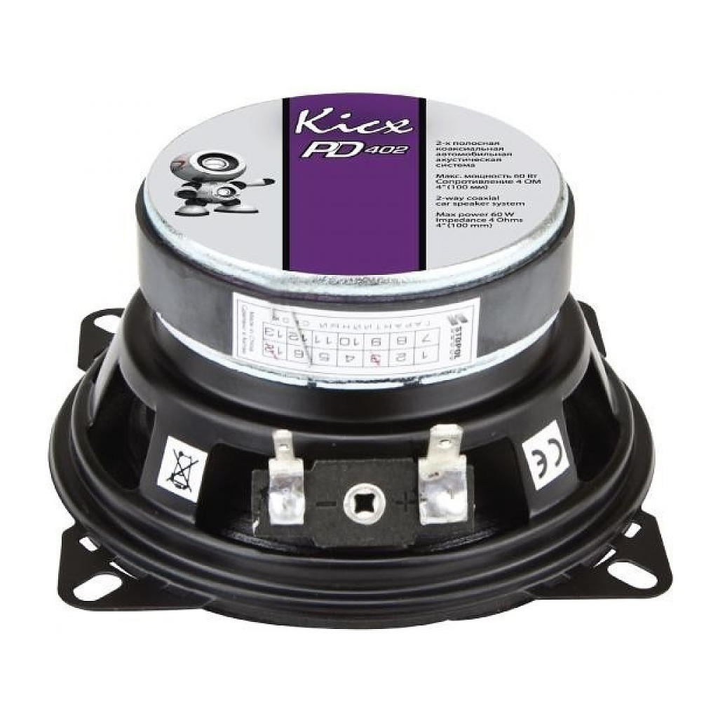 Коаксіальна акустика Kicx PD 402 - зображення 3