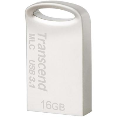 USB флеш накопичувач Transcend 16GB JetFlash 720 Silver Plating USB 3.1 (TS16GJF720S) - зображення 2