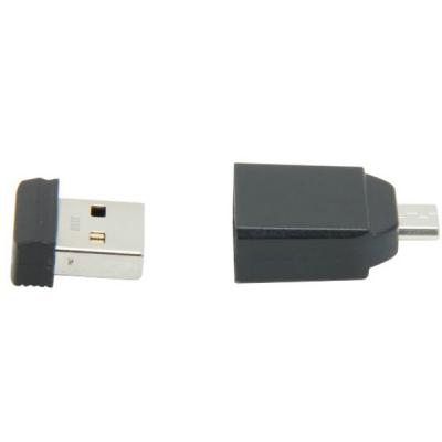 USB флеш накопичувач Verbatim 32GB Nano with OTG USB 2.0 (49822) - зображення 3