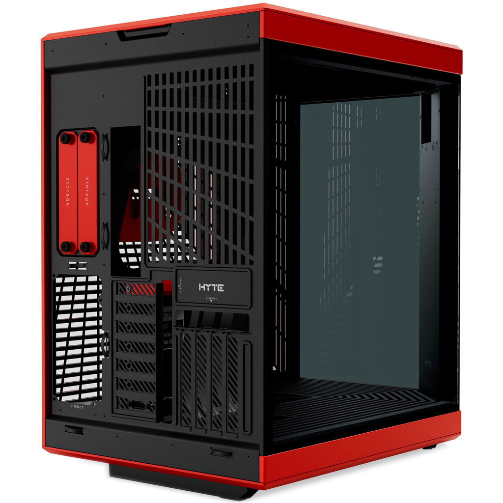 Корпус для ПК Hyte Y70 Touch Infinite Black-Red (CS-HYTE-Y70TTI-RB) - зображення 4
