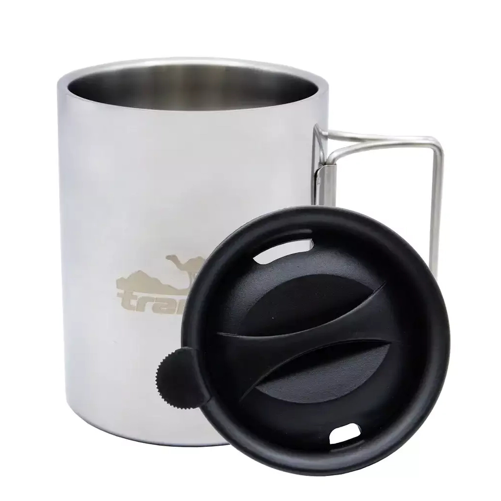 Чашка туристична Tramp зі складними ручками 500мл (UTRC-142-metal) - зображення 2