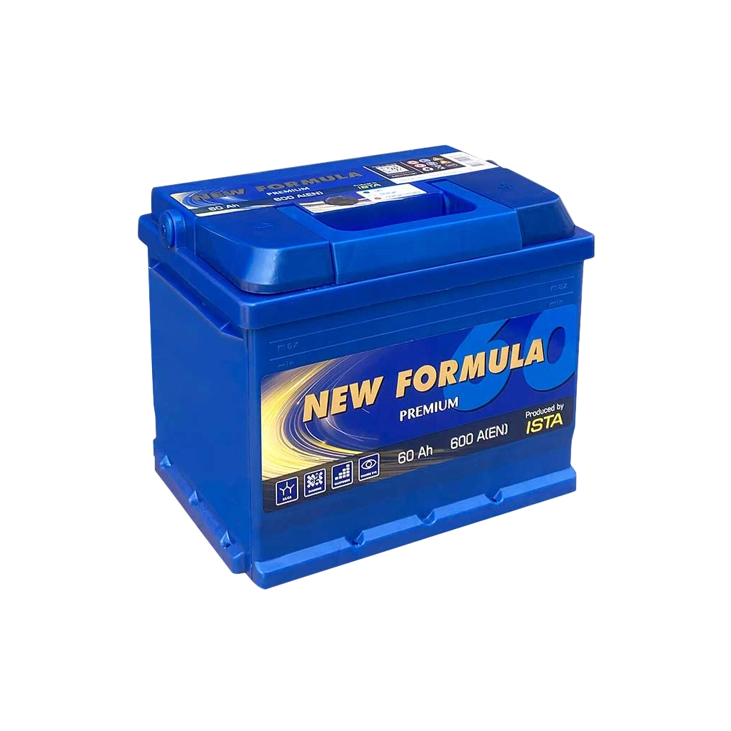 Акумулятор автомобільний NEW FORMULA PREMIUM 60Ah (+/-) (600EN) (5602320250) - зображення 3
