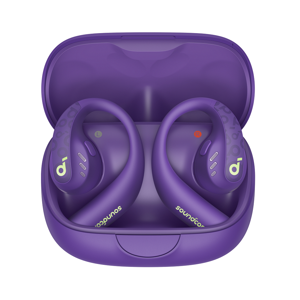 Навушники Anker SoundCore AeroFit Pro Purple (A3871GQ1) - зображення 7