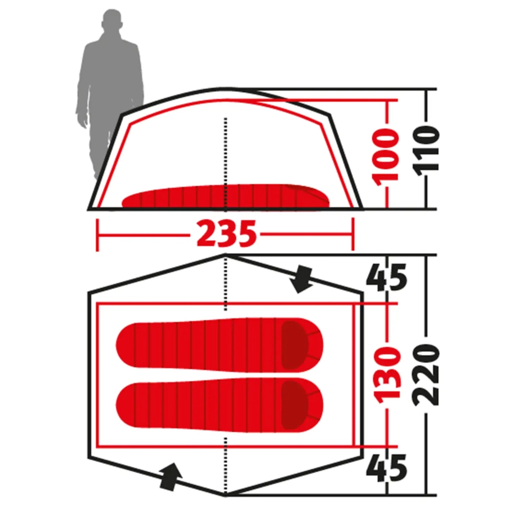 Намет Wechsel Venture 2 TL Laurel Oak (231059) - зображення 12