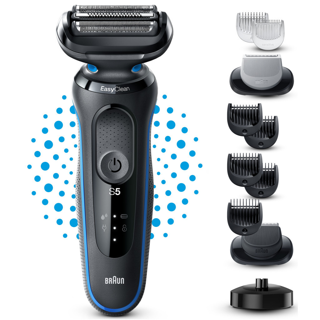Електробритва Braun Series 5 51-B4650cs BLACK / BLUE - зображення 2