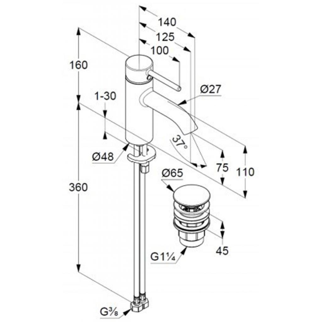 Змішувач KLUDI BOZZ (382663976) - зображення 2