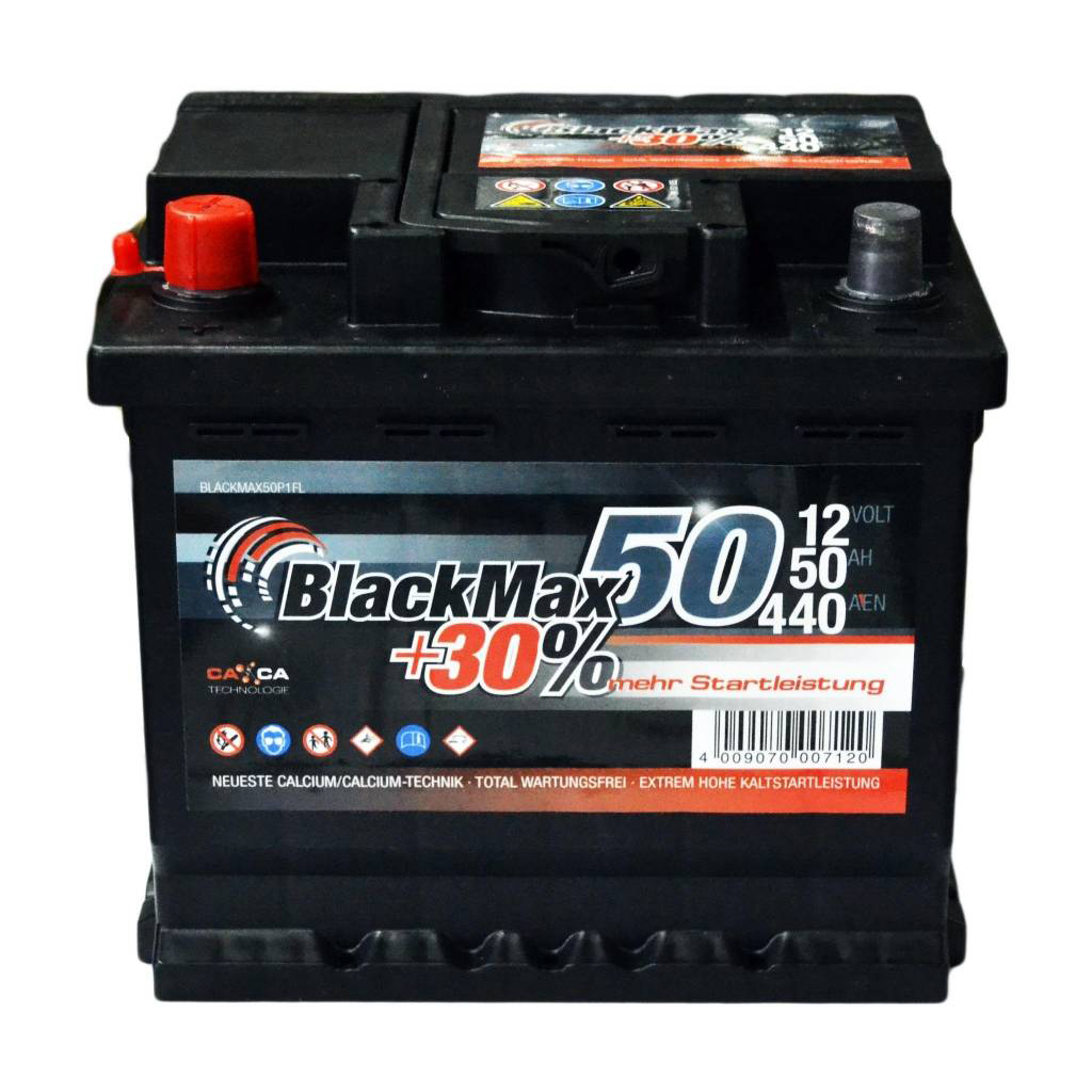 Акумулятор автомобільний BlackMax 50А (B3003) - зображення 1
