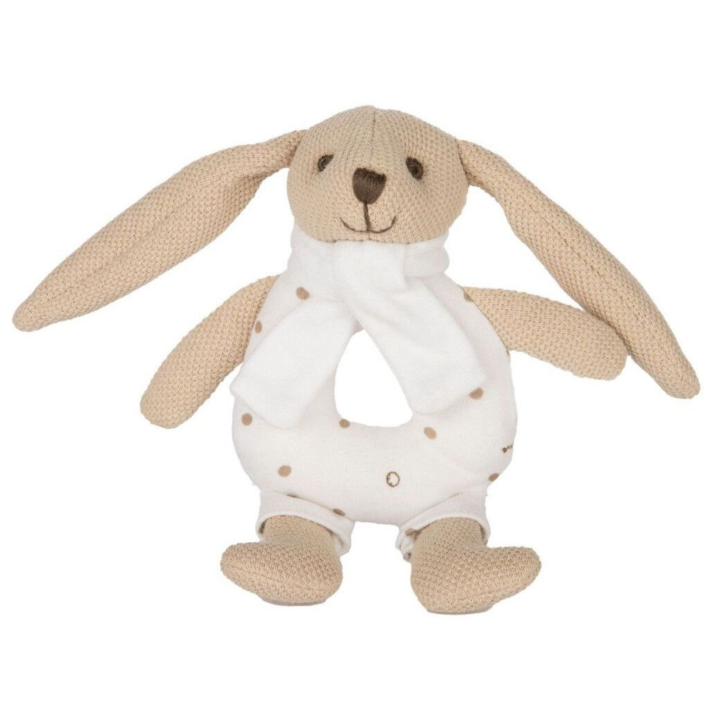 Брязкальце Canpol м'яка Кролик бежевий (80/201_bei) - зображення 4