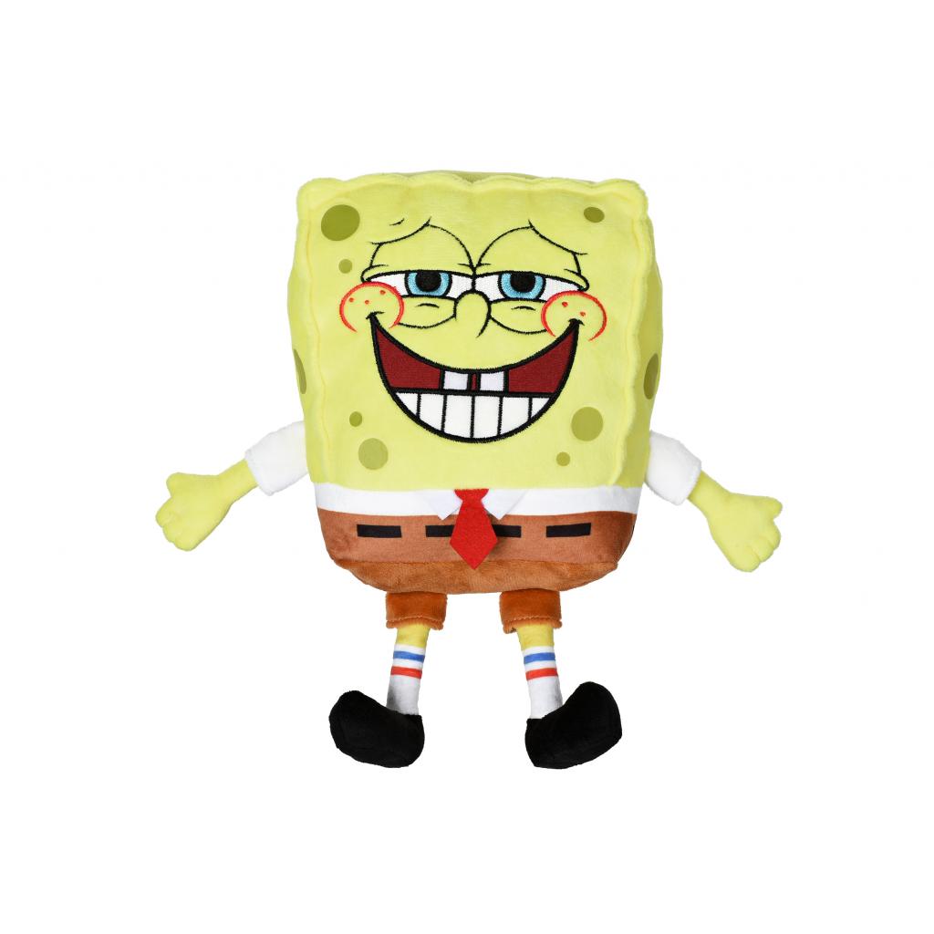 М'яка іграшка Sponge Bob Exsqueeze Me Plush SpongeBob Fart зі звуком (EU690902) - зображення 1