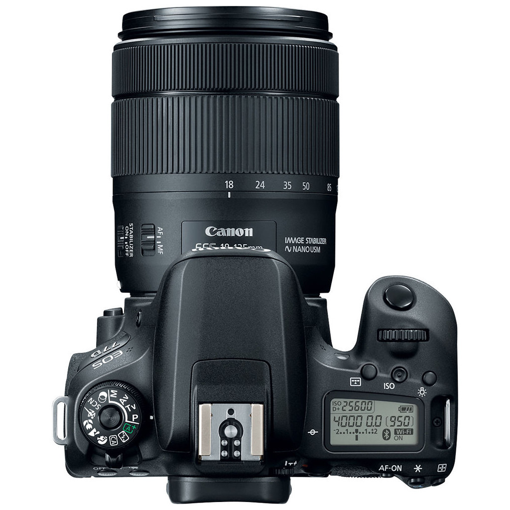 Цифровий фотоапарат Canon EOS 77D 18-135 IS nano USM Kit (1892C024AA) - зображення 4