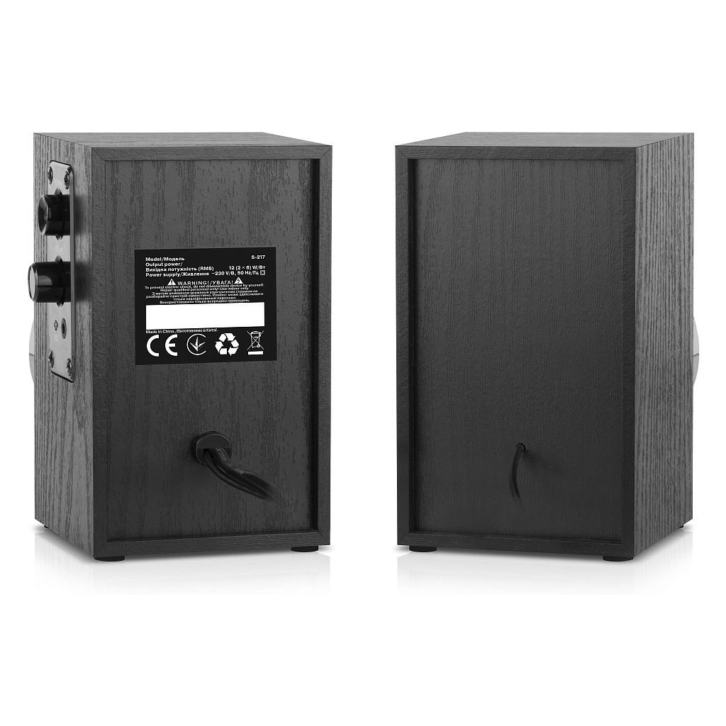 Акустична система REAL-EL S-217 Black (EL121200013) - зображення 8