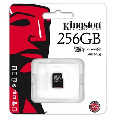 Карта пам'яті Kingston 256GB microSDXC Class 10 UHS-I (SDC10G2/256GBSP) - зображення 3