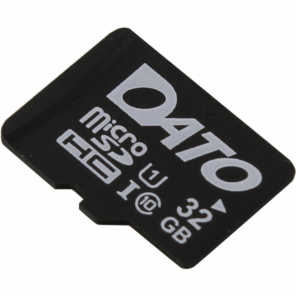 Карта пам'яті Dato 32GB microSD class 10 UHS-I (DTTF032GUIC10) - зображення 1