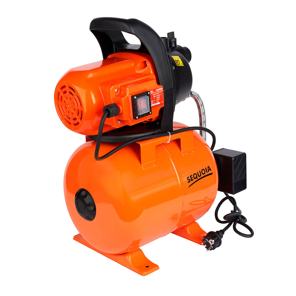 Насосна станція SEQUOIA 0.6 кВт, для чистої води, 3000 л/год, вага 10 кг (SAPS600) - зображення 4