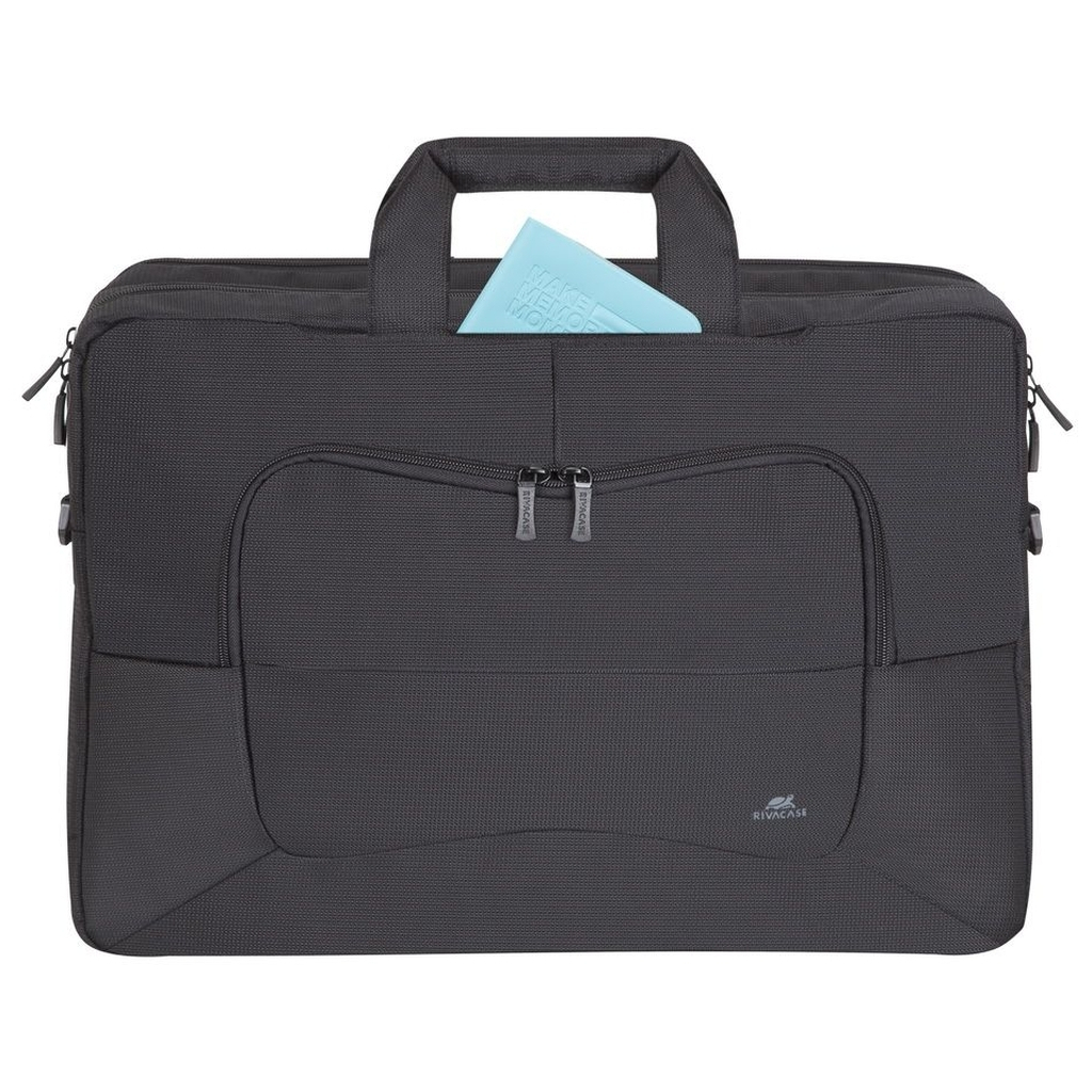 Сумка для ноутбука RivaCase 15.6" 8455 Tegel, Black, ECO (8455Black) - зображення 3